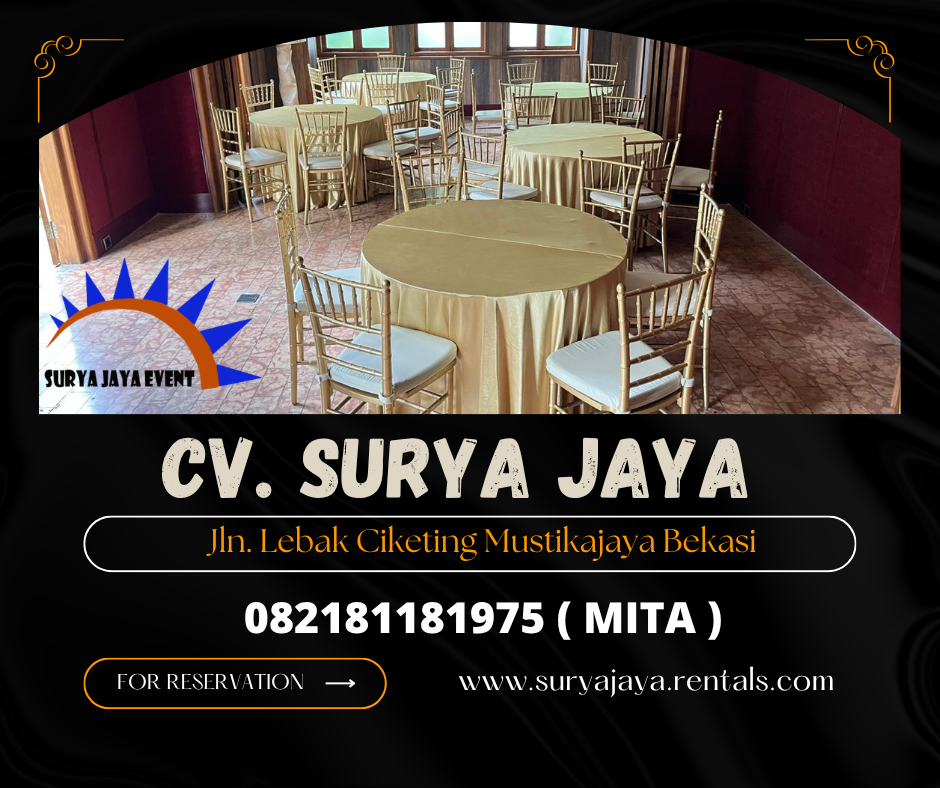 MENYEWAKAN KURSI TIFFANY KAYU GOLD MEWAH AREA JAKARTA