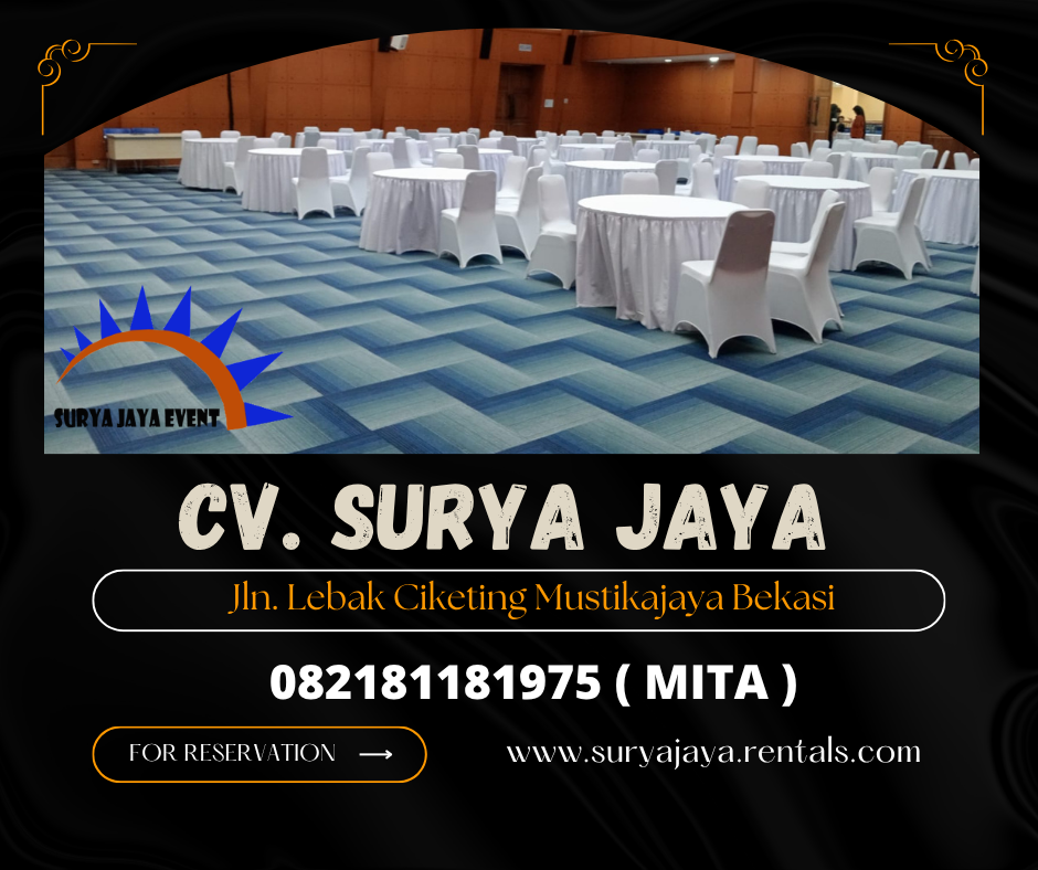 Rental Round Table Dan Lazy Suzzane Tangerang
