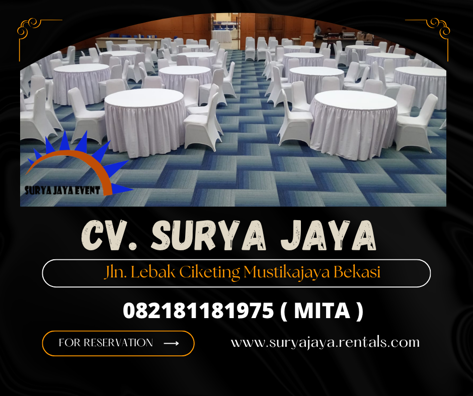 Rental Round Table Dan Lazy Suzzane Tangerang