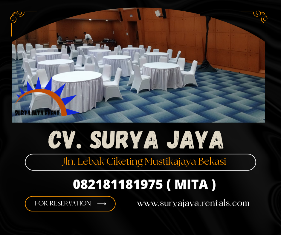 Rental Round Table Dan Lazy Suzzane Tangerang