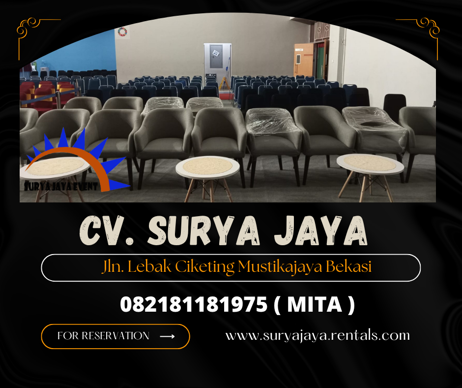 MENYEWAKAN KURSI STUDIO MINIMALIS MURAH WILAYAH BEKASI