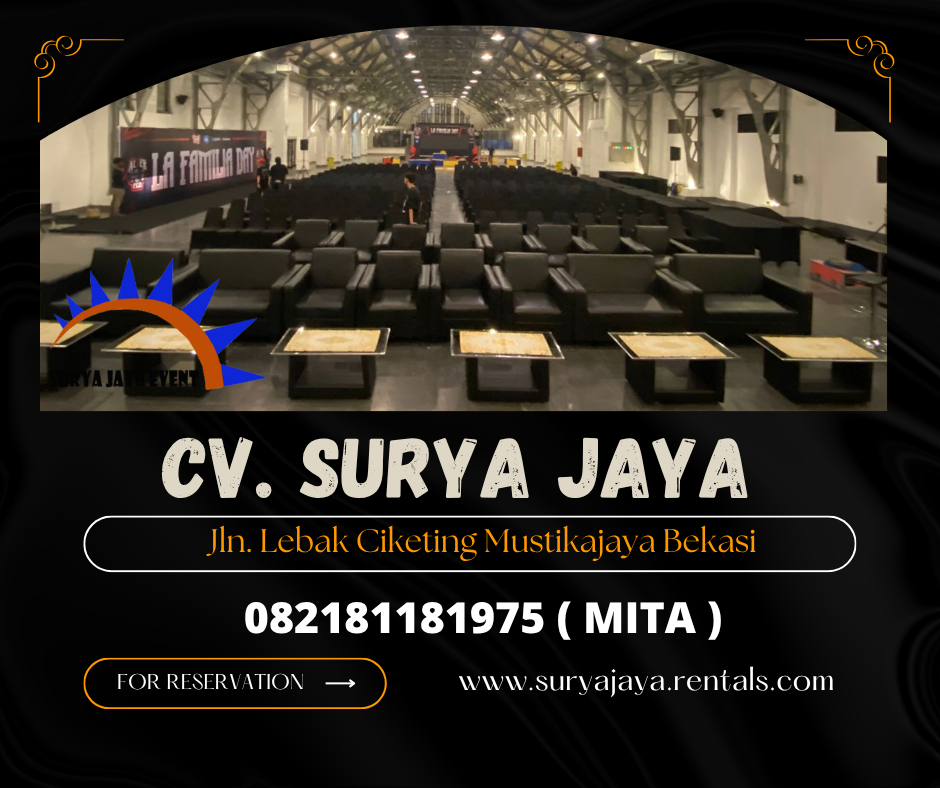 RENTAL SOFA MINIMALIS KOTAK WILAYAH BEKASI