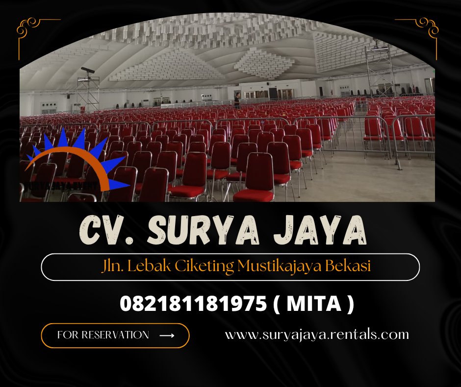 Sewa Kursi Event Cover Stretch Putih Jakarta
