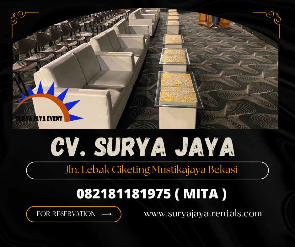 GUDANG SEWA SOFA MINIMALIS AREA BEKASI