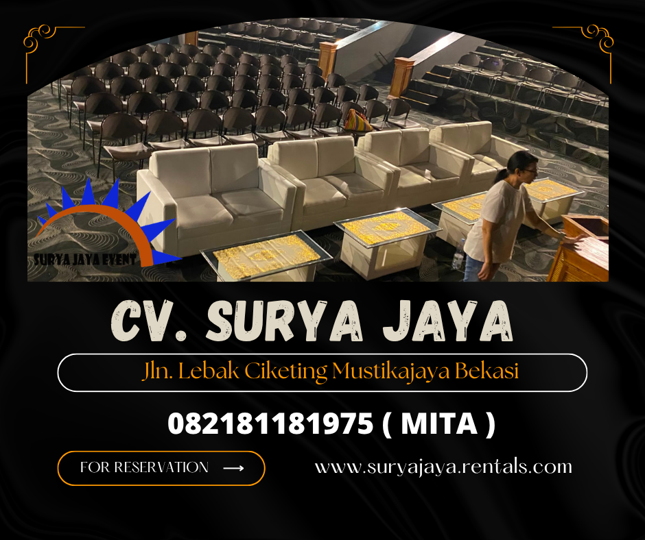 GUDANG SEWA SOFA MINIMALIS AREA BEKASI