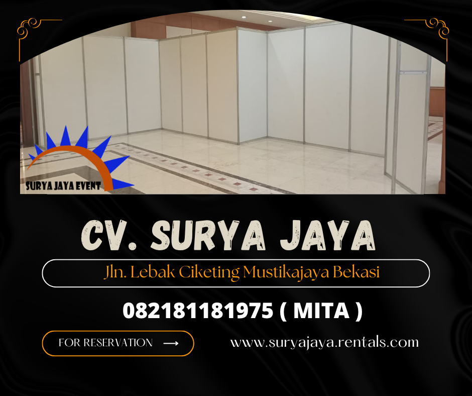 GUDANG SEWA PARTISI SEKAT RUANGAN DI JAKARTA