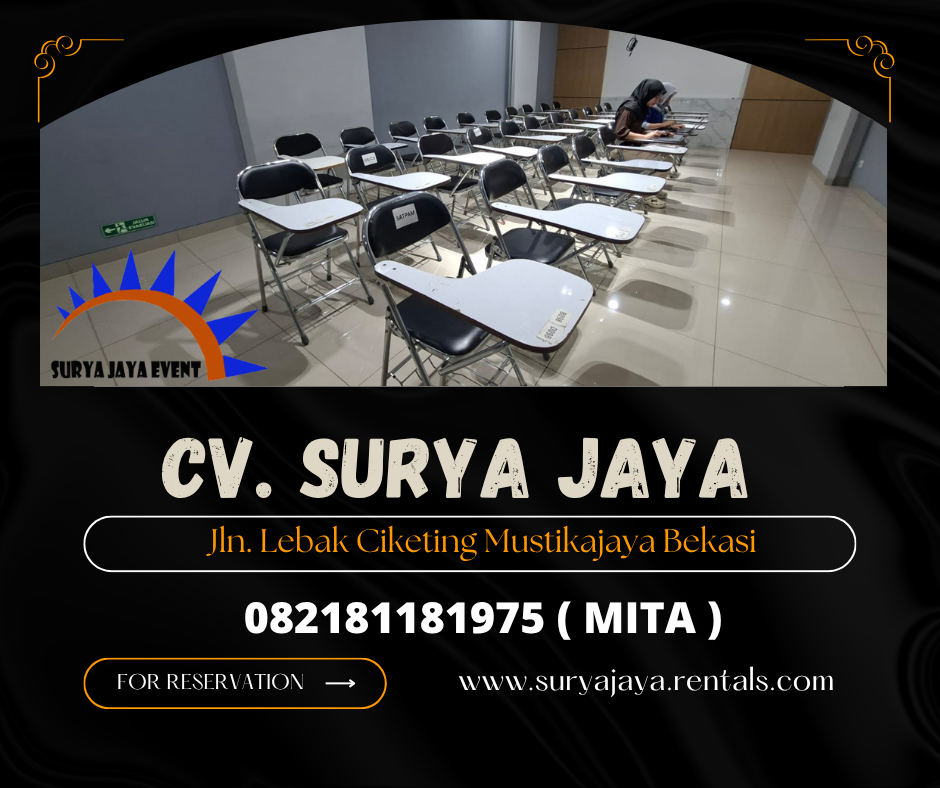 Sewa Kursi Kuliah Lipat Event Westerindo Bekasi