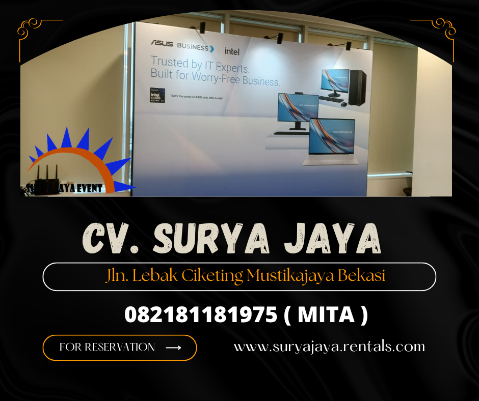 Sewa Backdrop Bermutu Area Jakarta