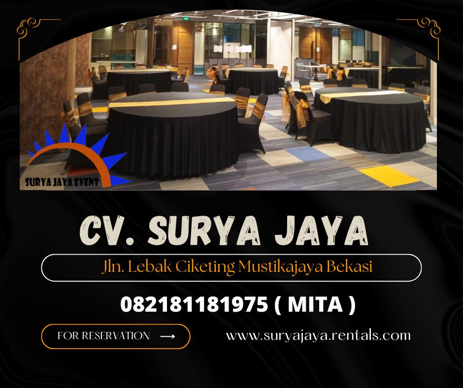 Sewa Round Table Size Small,Medium,Large Jakarta
