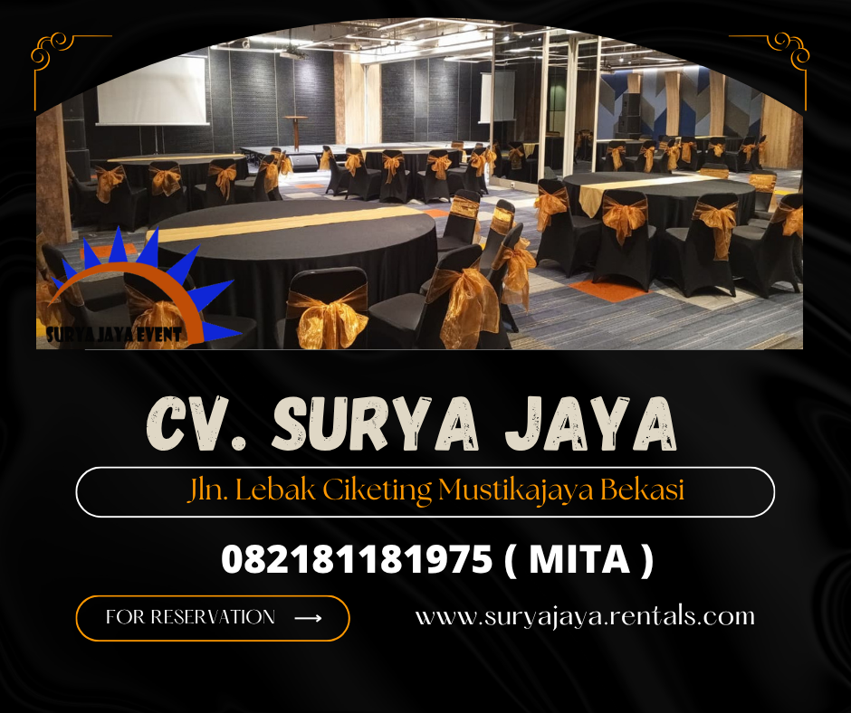 Sewa Round Table Size Small,Medium,Large Jakarta