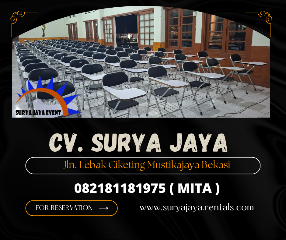Sewa Kursi Kuliah Stainlesss Stok Banyak Area Bandung