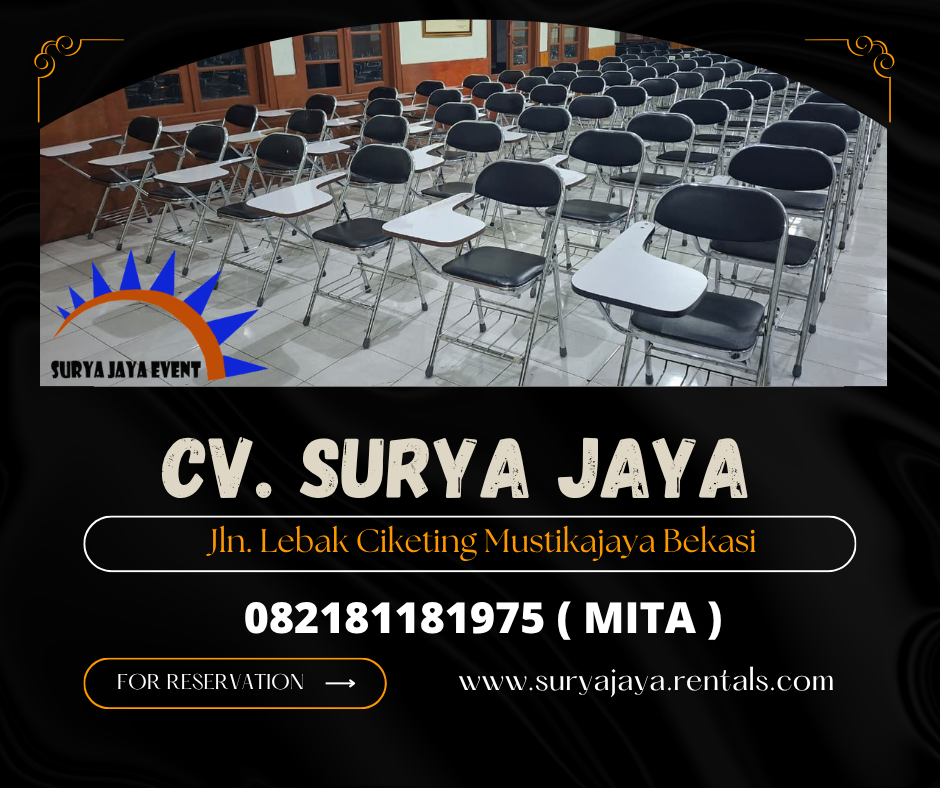 Sewa Kursi Kuliah Stainlesss Stok Banyak Area Bandung