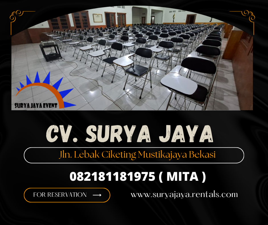 Sewa Kursi Kuliah Stainlesss Stok Banyak Area Bandung