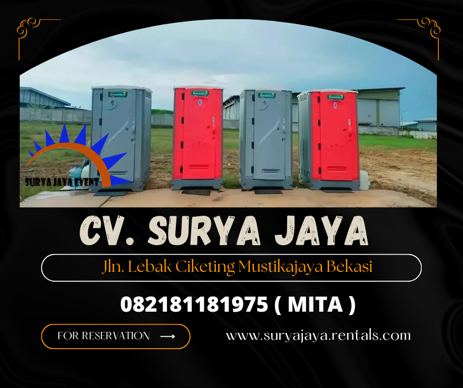 Rental Portable Toilet,Misty Fan Jakarta