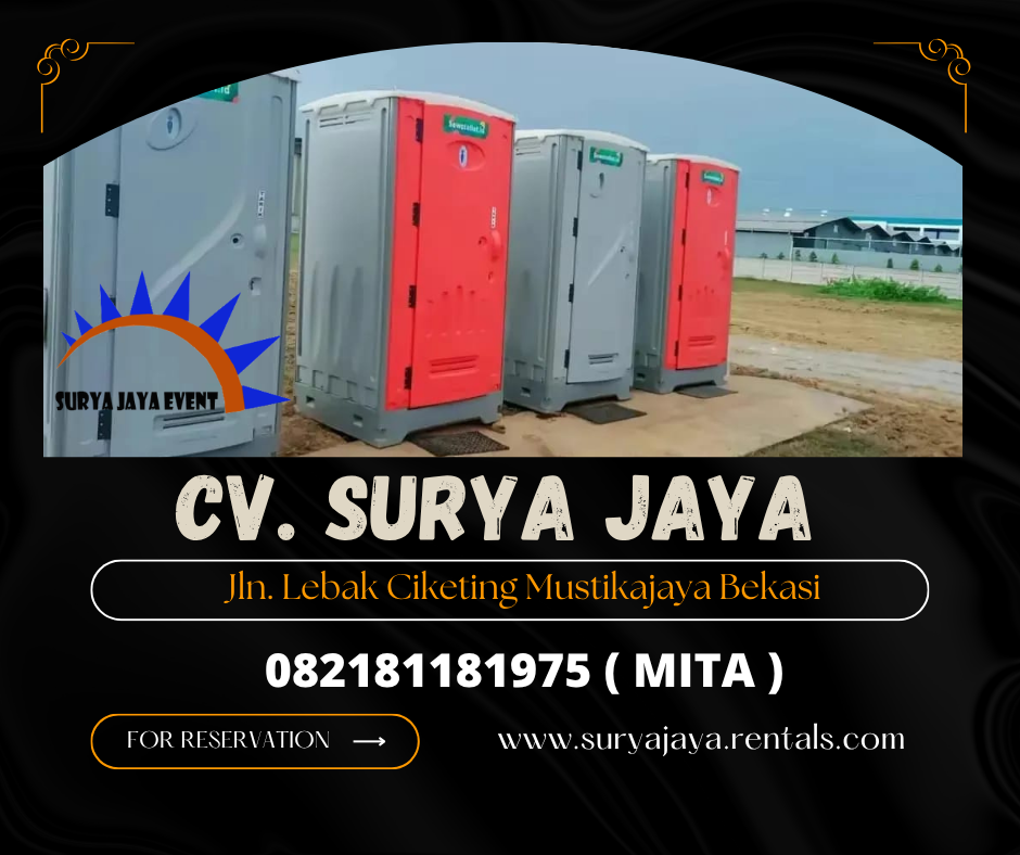 Rental Portable Toilet,Misty Fan Jakarta