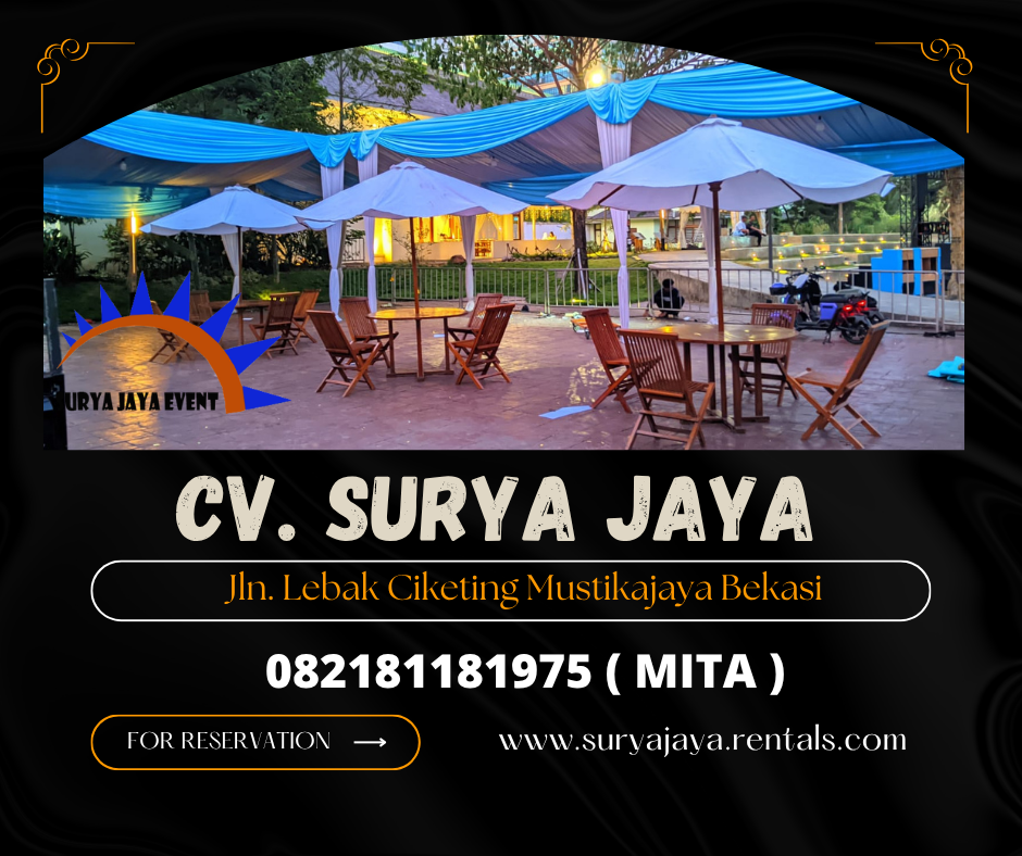 Sewa Kursi,Tenda Parasol Putih Jakarta