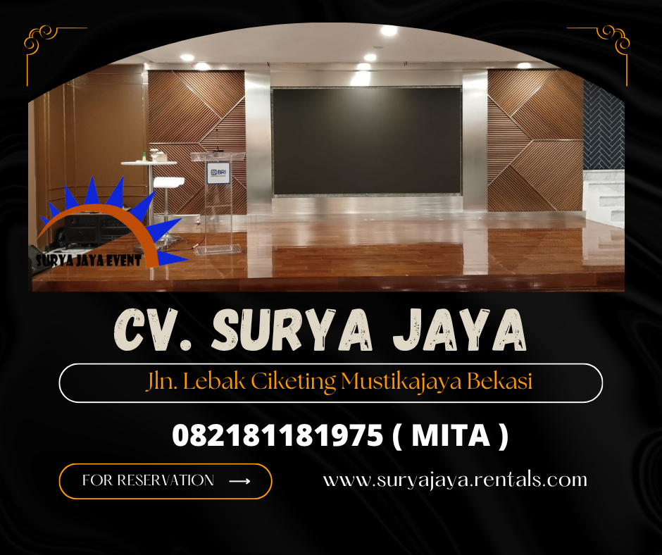 Sewa Podium Acrylic kotak,Podium VIP Hydrolic Jakarta
