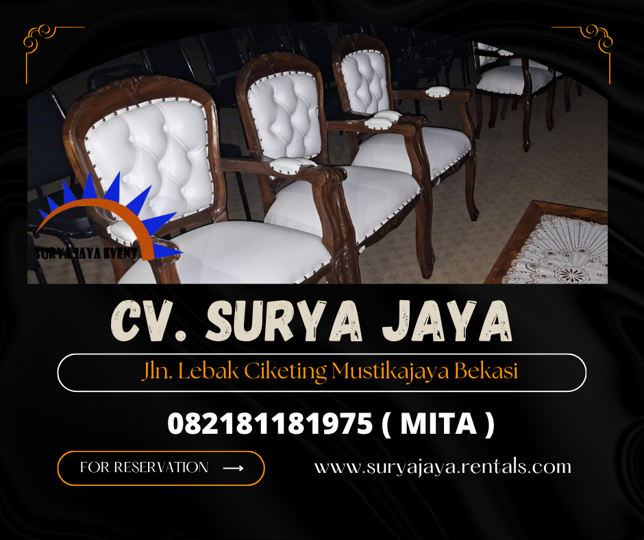 Sewa Kursi Vip Jokowi Jakarta
