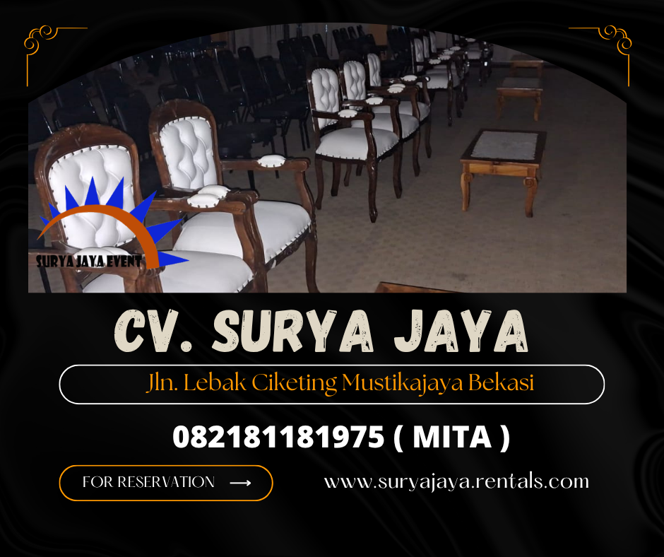 Sewa Kursi Vip Jokowi Jakarta