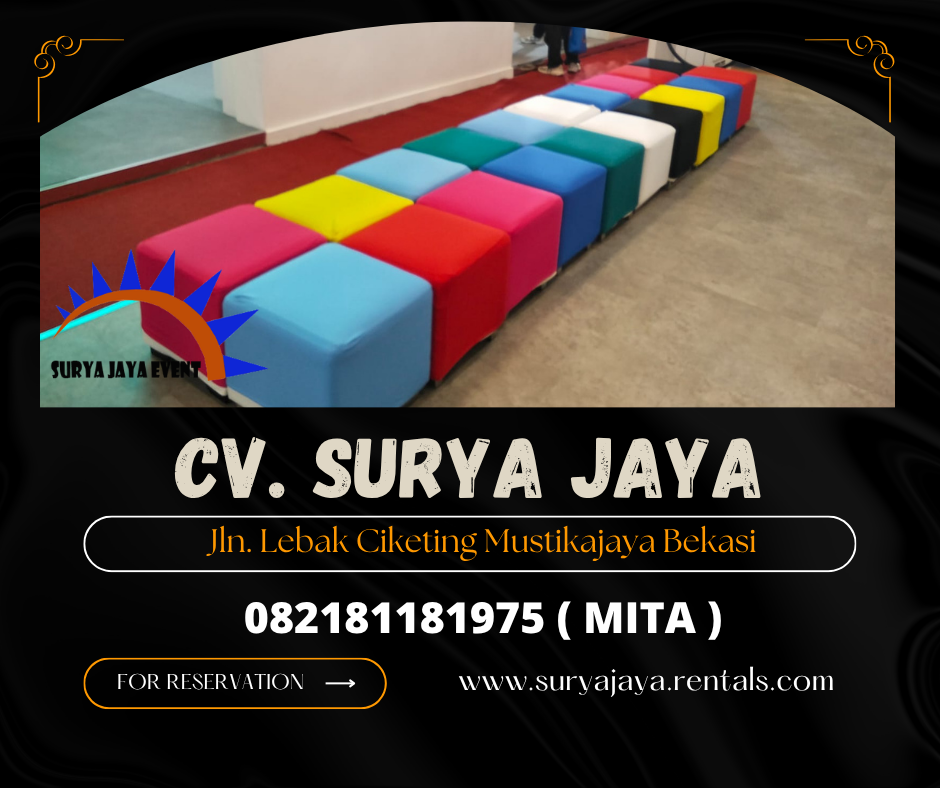 Rental Puff Aneka Warna Bsd