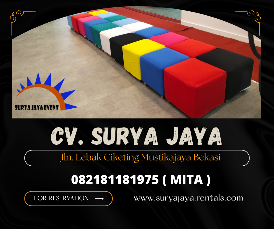 Rental Puff Aneka Warna Bsd