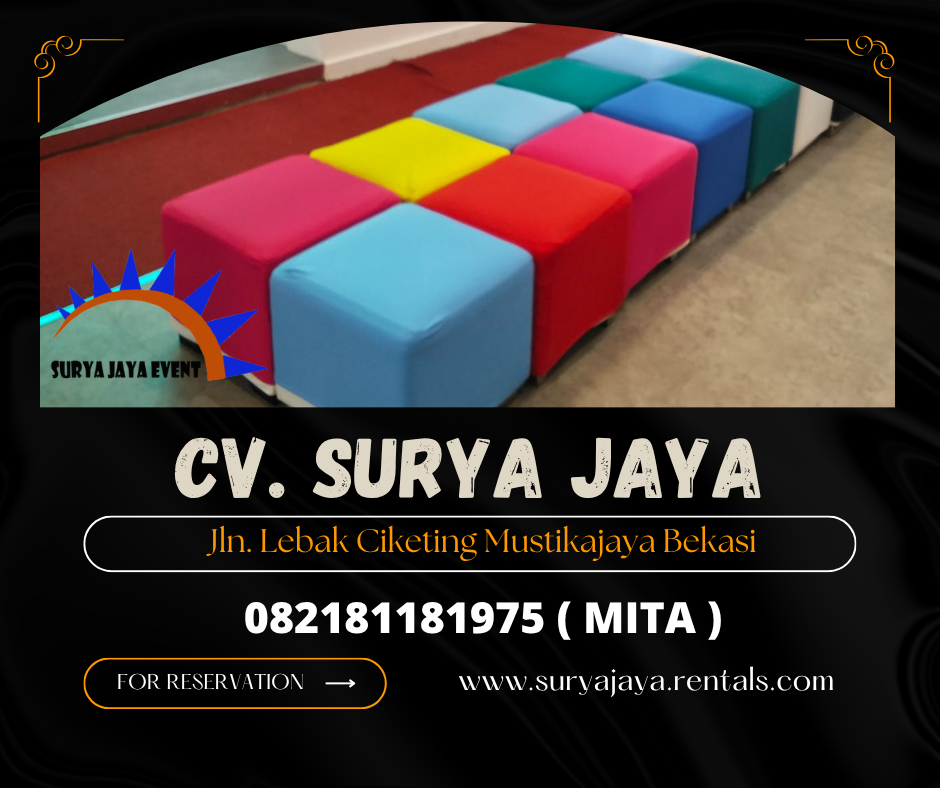 Rental Puff Aneka Warna Bsd