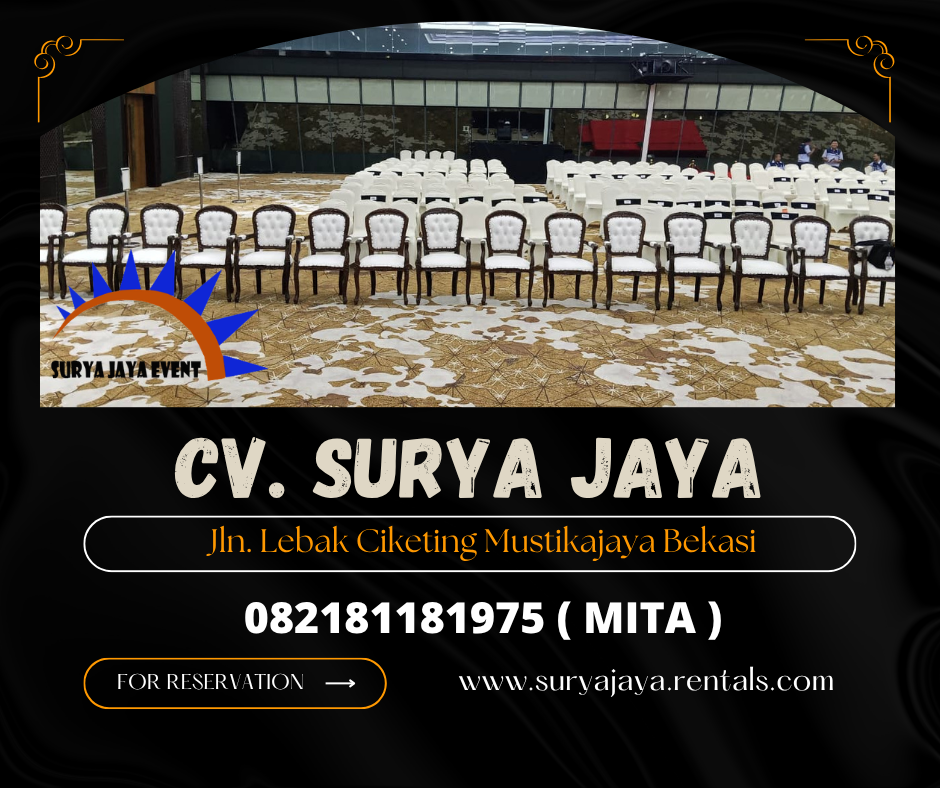 Sewa Arm Chairs VIP Kayu Blok M Jaksel