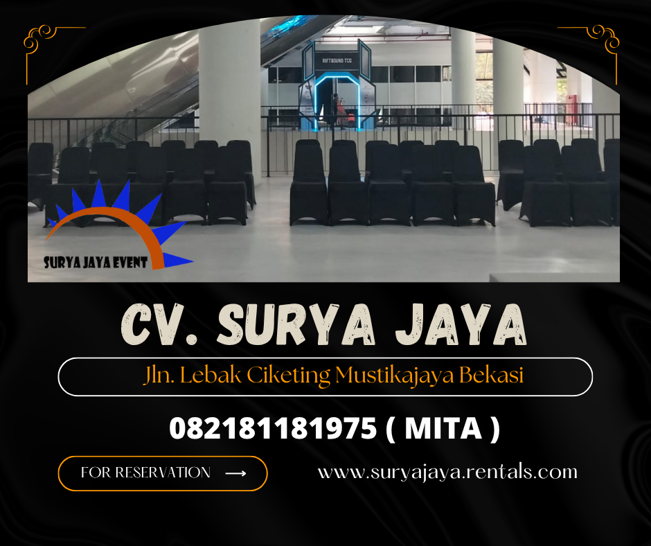 SEWA KURSI FUTURA COVER EXLUSIVE DI JAKARTA