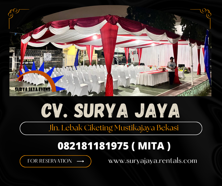 Sewa Tenda Hanggar Serut Tegal Alur Jakbar