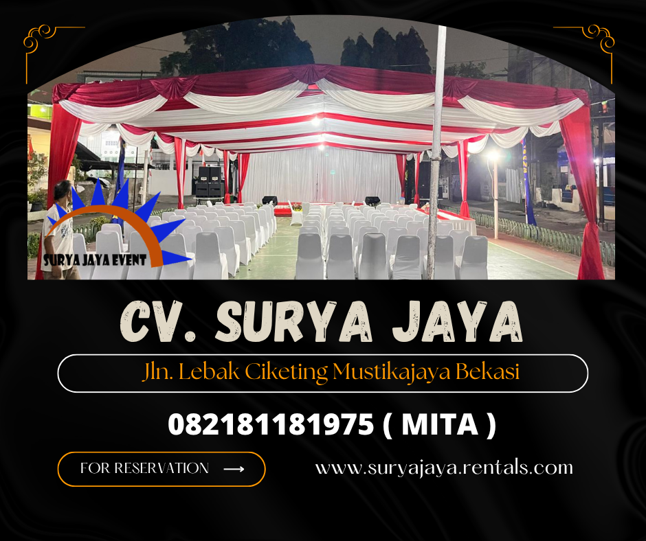 Sewa Tenda Hanggar Serut Tegal Alur Jakbar