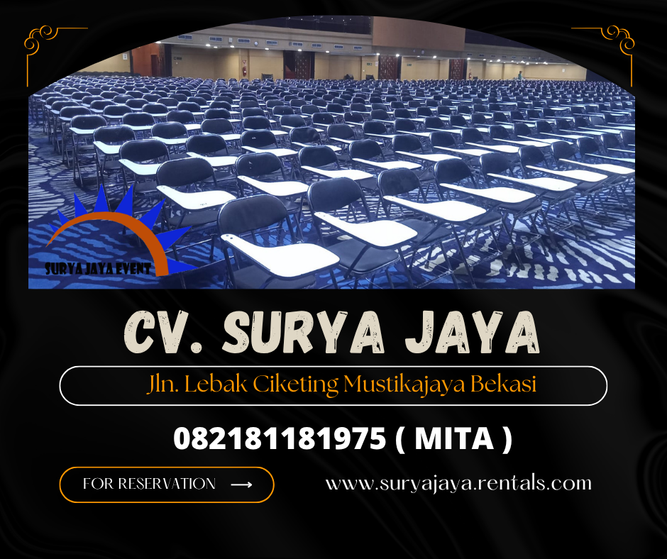 Sewa Kursi Kuliah Rangka Stainless Jakarta