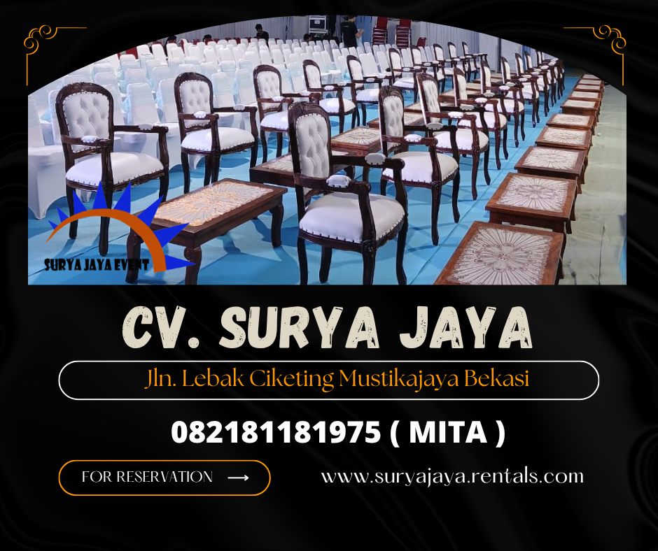 LAYANAN SEWA ARM CHAIR KAYU AREA JAKARTA
