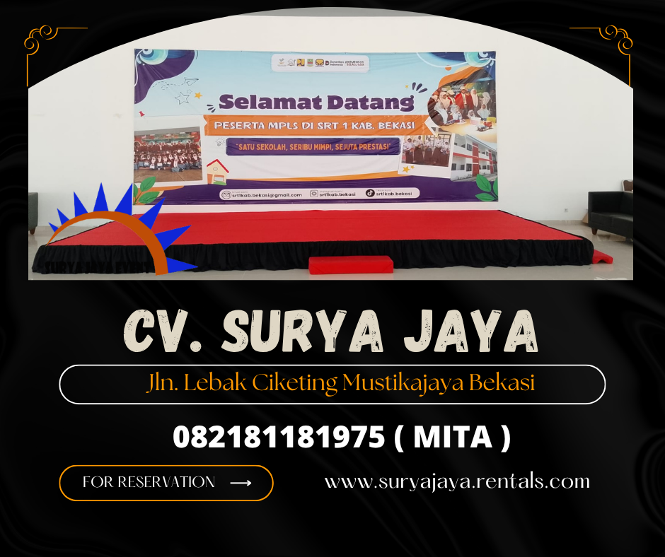 Sewa Panggung Karpet Merah Bogor (082181181975)