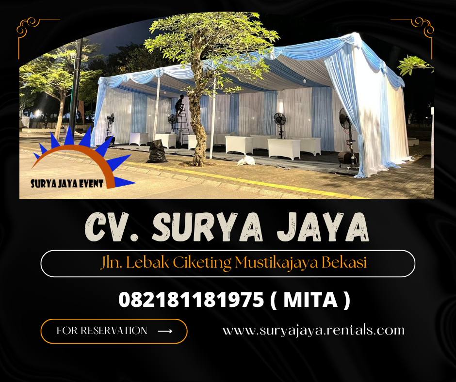 Sewa Tenda serut Plaza timur GBK (082181181975)