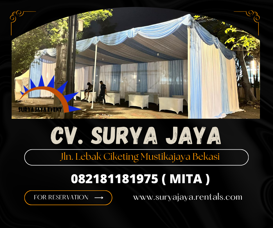 Sewa Tenda serut Plaza timur GBK (082181181975)