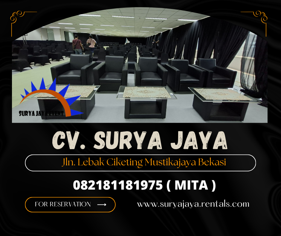 Sewa Sofa Single Hitam Kuningan Jaksel (082181181975)