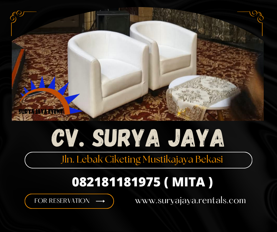 Sewa Meja Dirmy,Sofa Oval Bogor (082181181975)