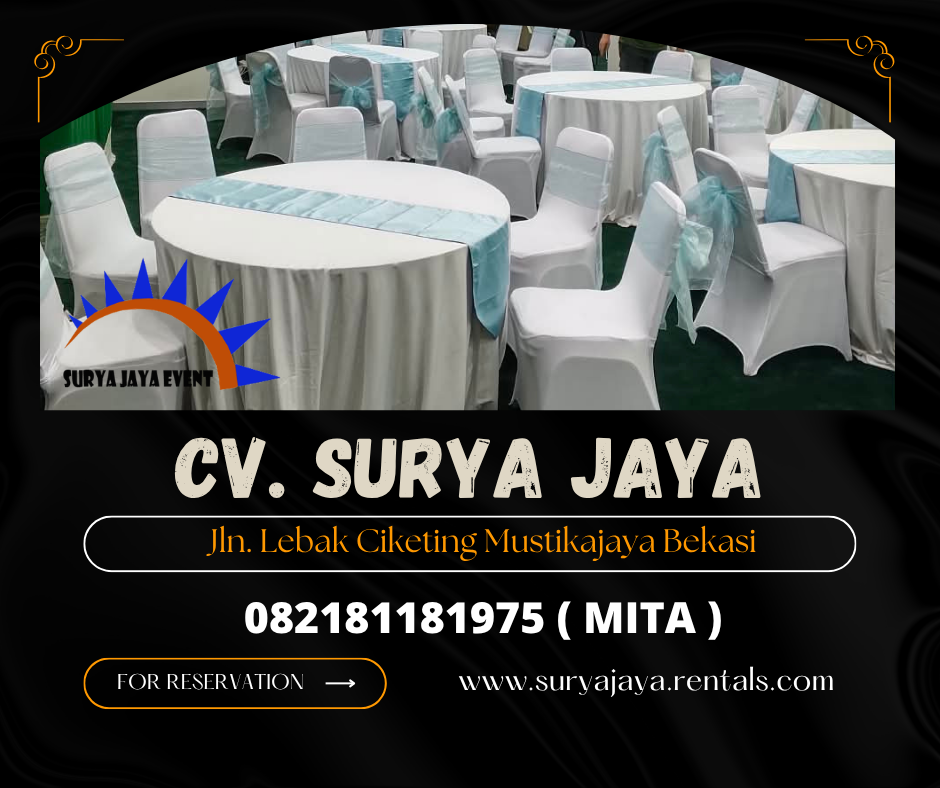 Sewa Round Table Diameter 400cm Bogor (082181181975)