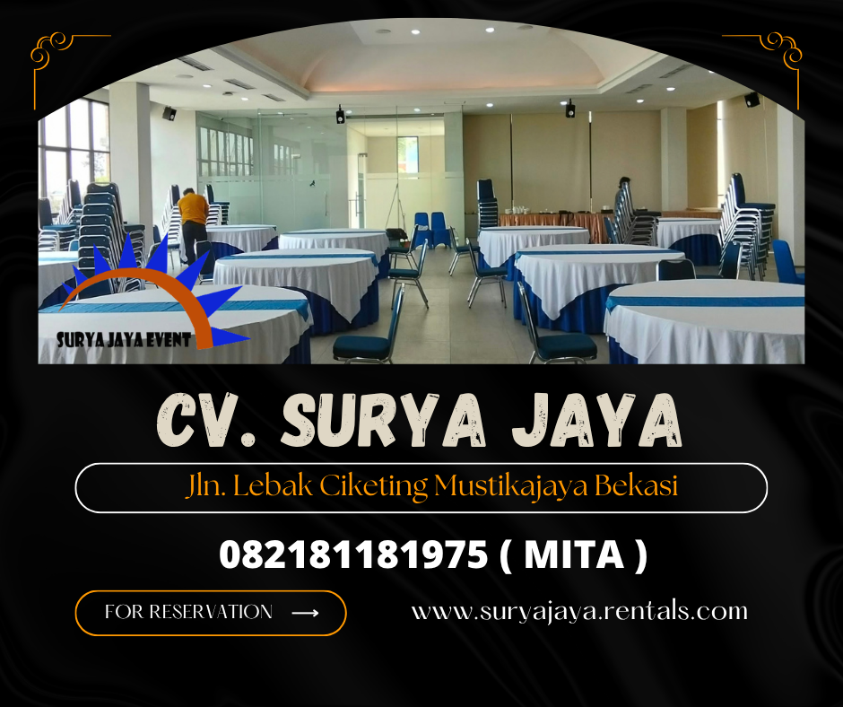 Sewa Meja Bulat Jakarta (082181181975)