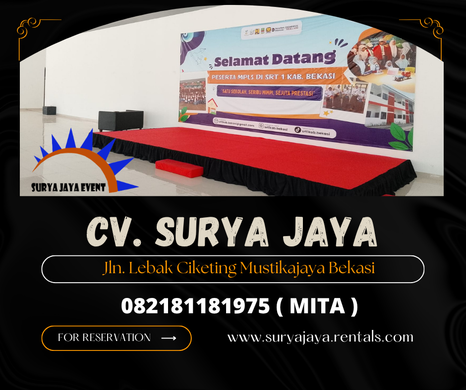 Sewa Panggung Karpet Merah Bogor (082181181975)