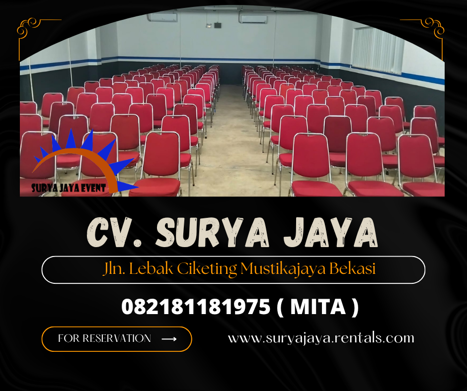 Sewa Kursi Susun Polos Jakarta (082181181975)