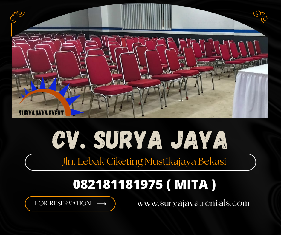 Sewa Kursi Susun Polos Jakarta (082181181975)