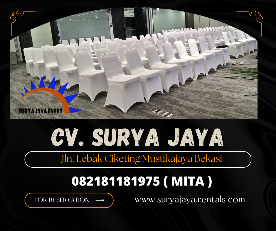 Sewa Kursi Susun Cover Area Jakarta (082181181975)