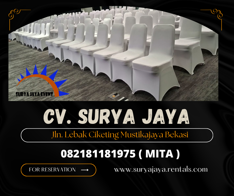 Sewa Kursi Susun Cover Area Jakarta (082181181975)