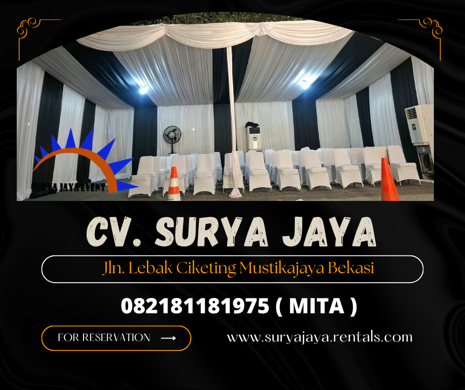 Sewa Kursi Susun,Tenda Serut PIK2 (082181181975)