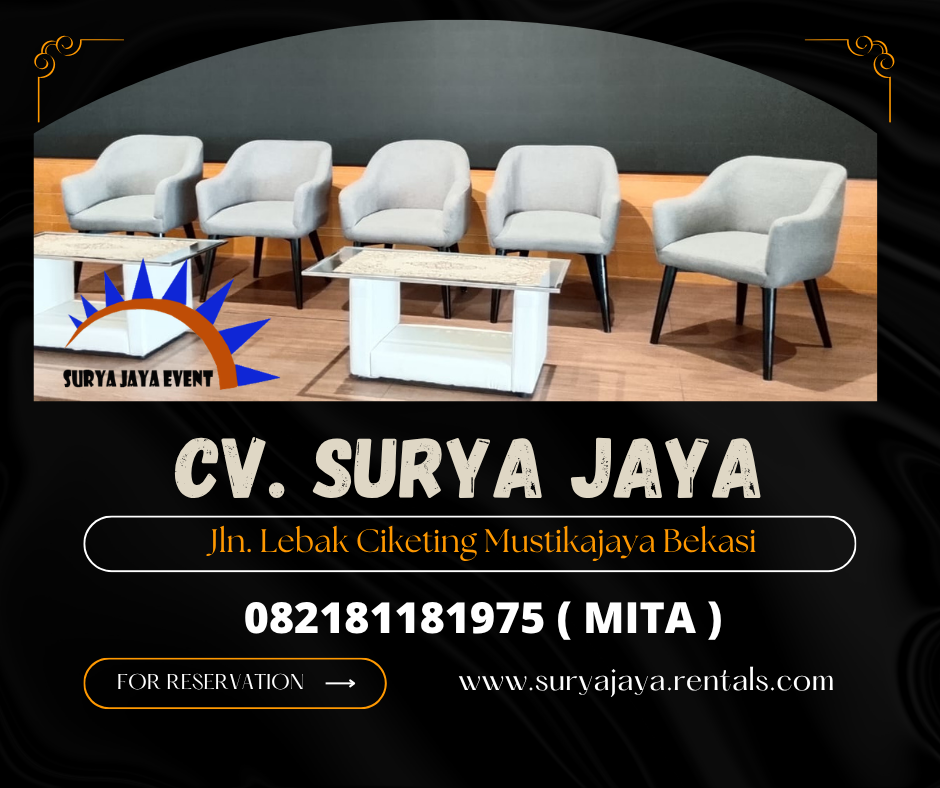 Rental Sofa Studio Dan Meja Kaca Vip Jakarta (082181181975)