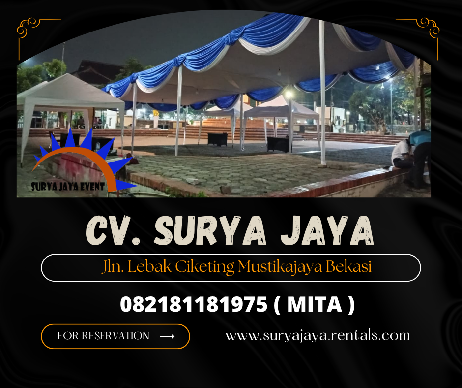 Menyewakan Tenda Plafon Bersih Jakarta (082181181975)