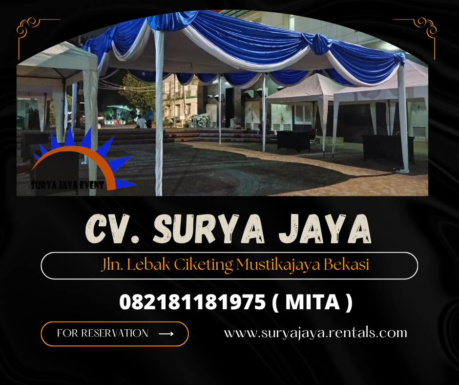 Rental Tenda Plafon Putih Bersih Jakarta (082181181975)