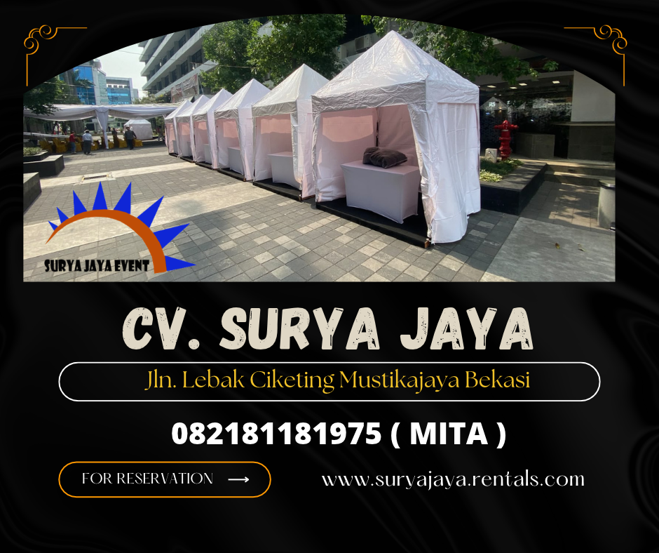 Rental Tenda Bazar Ciganjur (082181181975)