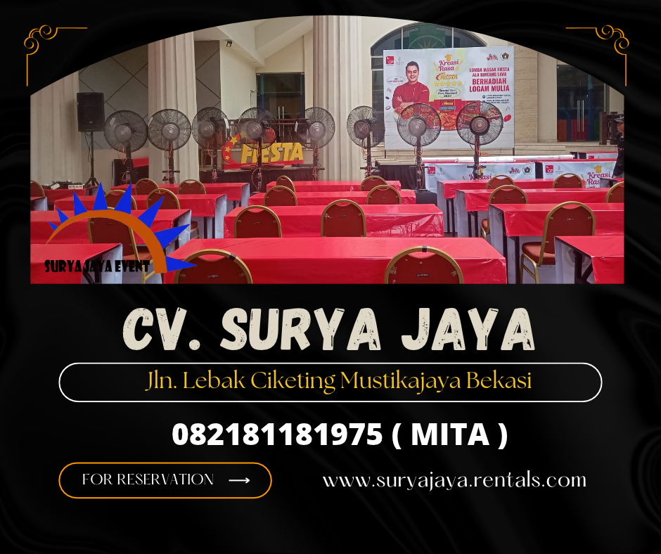 Rental Misty Fan, Karpet,Panggung Jakarta (082181181975)